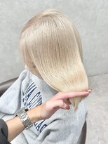 ロンド レア 天神大名店(Lond Le’a)&nbsp;オリーブグレー /ココアベージュ/黒髪/小顔に見せるヘア