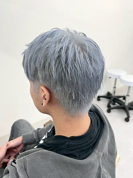 エトレ(etore) 【ビフォーアフターあり】メンズカラー/アッシュシルバー