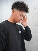 刈部倶楽舞 難波店&nbsp;ツイストパーマ/スキンフェード/アップバング/ジェットモヒカン