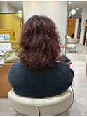 外国人風レッドブラウンスタイル