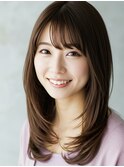 レイヤーカット髪質改善トリートメント前髪カット