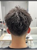 清潔感とワイルドさのミックスショート