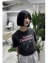 ルーツ 浅草店(roots)&nbsp;顔まわりレイヤーボブ