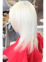 プネル(punel)&nbsp;ホワイトブロンド　ブロンドベージュ　抜きっぱなしケアブリーチ