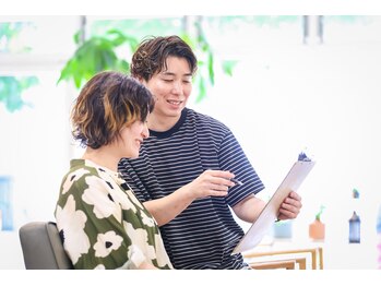 ティティーサッポロ(tity sapporo)の写真/一人一人向き合うカウンセリングで再現性抜群のスタイル提案！扱いやすい髪へ