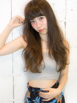 ノラ ヘアーサロン(NORA HAIR SALON) NORA【ERI】小顔前髪クセ毛風イルミナグレージュアッシュカール