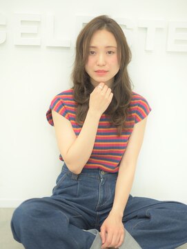 セレスト なんば店(CELESTE) 柔らかウェーブのラフロング　【難波】