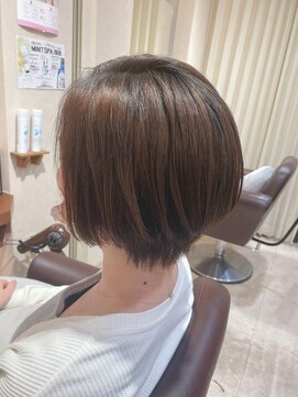 パッション 石巻蛇田店(PASSION) 【担当ABE】ハンサムショート×グラデーション