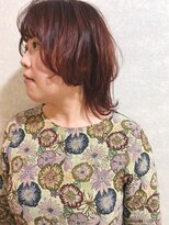 フロート 小阪店(float)&nbsp;チェリーレッド_クールショート　ピンクグレージュ　ボブルフ