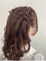 ラビス クローバー(Lovis clover) リボンハーフツイン