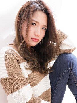 ウィズ 東金店(Wiz) ニュアンスカラーかきあげレイヤー