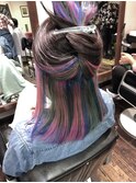 インナーカラー mixカラー