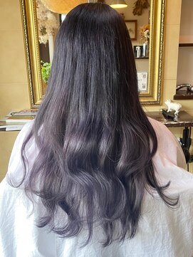 アンドアート ヘアーデザイン(AND ART HAIR DESIGN) 透明感のあるグラデカラー