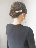 タイドヘア 茨木店(TIDE HAIR)&nbsp;ルーズシニヨンアレンジ