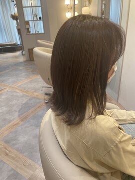 アンド ラ ブランシュ(&.La Blanche) 縮毛矯正/ストレート/くすみブルー/テラコッタ/大宮