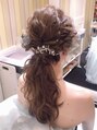 ミット バイ ツリー 吉祥寺(mit by tree)&nbsp;ブライダルのヘアメイク経験あり◎ヘアセットも得意です。