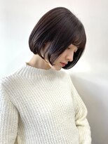 イヴォーク トーキョー(EVOKE TOKYO) 韓国似合わせボブヘアタンバルモリコスメストレート暗髪カラー