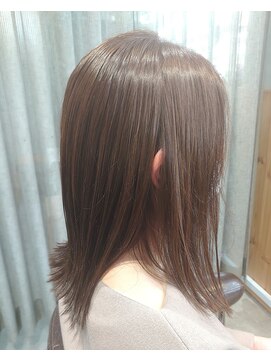 アニュー ヘア アンド ケア(a New hair&care) 20代30代40代大人可愛い髪質改善カラー艶感ストレート透明感