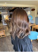 髪質改善透明感カラーアッシュブラウン大人可愛い★