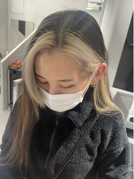 ジエクト カナウ(The Ect canow) フェイスフレーミング/ホワイトベージュ/デザインカラー