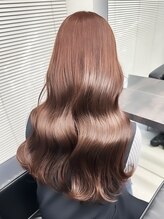 ソア 渋谷(soar) 髪質改善トリートメント小顔カット韓国ピンクベージュ美髪