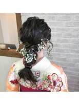 ヘアーサロン リベット(hair salon Libett)&nbsp;卒業式ヘアセット着付け/着物