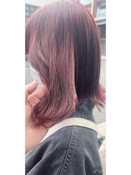 リーホリエ(Lee Horie) ブリーチなしピンクカラー【MOMOKA】