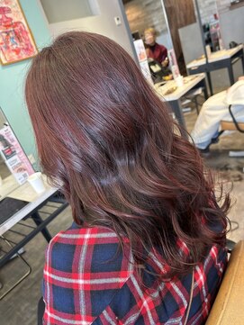 ステレオ ヘアデザイン 安城店(STEREO HAIR DESIGN) ピンクカラー(12月)