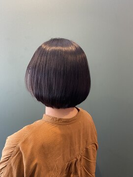 ラテルネ 名駅店(Laterne) 大人ショートボブ/艶髪/丸みボブ/暗髪/うるつや/