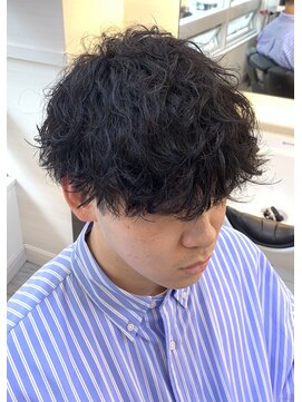 ミオスタイル 元町店 重め波巻き