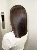 縮毛矯正でサラツヤです