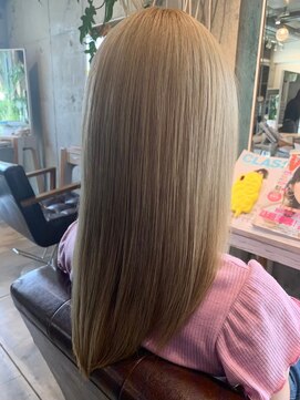シーズヘア南口店 うる艶髪 髪質改善ストレート カラー