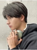 ハイトーンカラー/マッシュパーマ/アースカラー/men's/