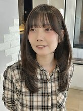 "透明感"そして"柔らかく動きのある"スタイルを簡単に