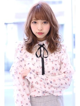 オーロ 千里山店(ORO) 20代30代40代50代ボブルフネビージュ小顔ワンレンショート