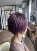 ショートボブ髪質改善イルミナカラー