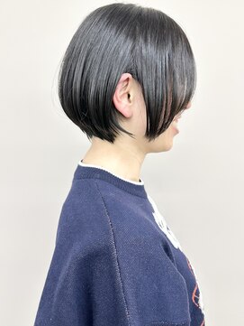 モリオ(morio) ＊耳かけショートボブ前下がりショートボブ軽めボブ30代40代3