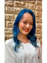 リンイチマルサン(Lin.103)&nbsp;艶髪ブルーカラー【Luna】