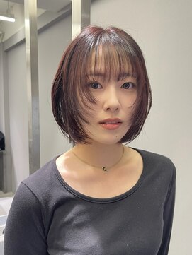 ルイス 喜連瓜破(Luis) ボブレイヤー×ボルドーカラー