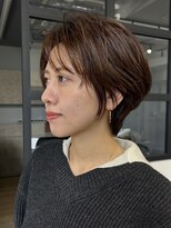 インセプション 銀座(INCEPTION) ショート/ボブ/面長/前髪なし/絶壁解消/30代/40代/50代/くびれ