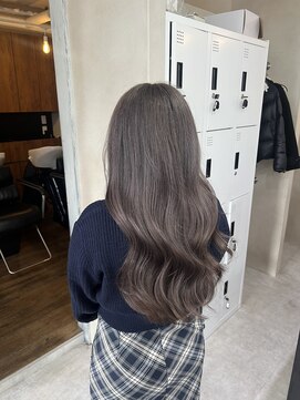 アジールヘア 東上野店(agir hair) マロングレージュ【上野】