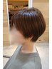 【6月平日限定50％OFF】カット+ノンダメージカラー+炭酸泉￥17,050→￥8,520