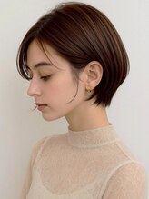 ミロア 薬院(miroa) 大人可愛いマッシュ ショートウルフカット 30代40代50代