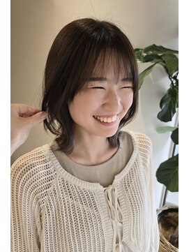 ロンドウェグ(RONND weg) さり気ないインナーカラー