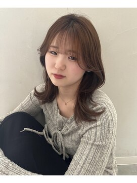 ヘアー アンド ビューティー リル(rille) 【工藤雄大】顔周りからくびれるレイヤーカット