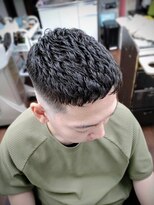 トバ(TOBA)&nbsp;スキンフェード×濡れパン