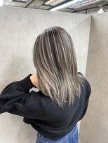 サニー 渋谷(SUNNY) バレイヤージュ、ハイライト、レイヤーカット、ダブルカラー