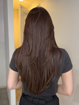 バンクスヘアー(BANK'S HAIR) 池袋/髪質改善/スモーキーブラウン/ワンホンレイヤー
