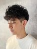 【学割U24】メンズカット+パーマ+眉カット￥14,500→￥11,200