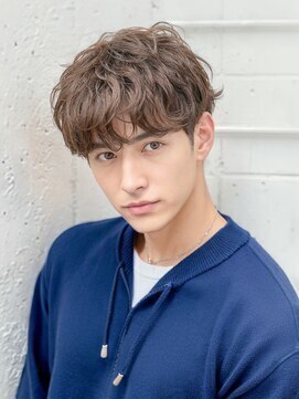 アーダーヘアサロン 武生店(ADER HAIR SALON) ダウンバングマッシュ　パーマスタイル